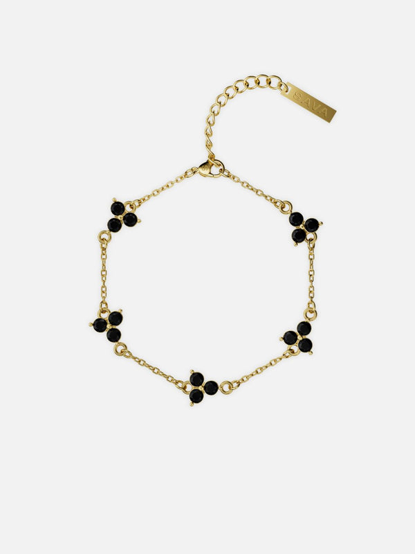 MIDNIGHT CLOVER BRACELET